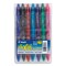 Pilot Frixion Erasable Gel Pen Set - Retractable, .7 mm, Fine, Assorted Set of 7